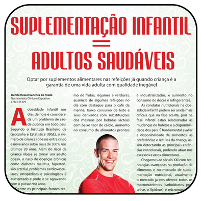 Suplementação infantil: Adultos saudáveis