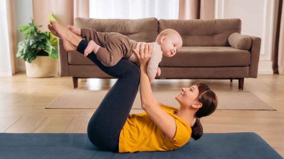 Quando a mãe pode voltar a se exercitar após o parto?