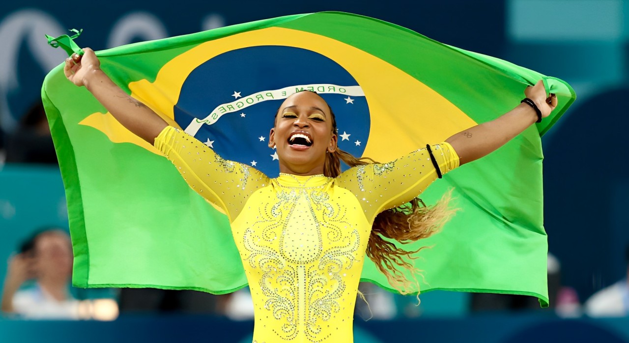 Rebeca Andrade: a trajetória da ginasta brasileira que conquistou as Olimpíadas de Paris 2024