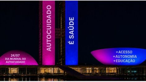 Congresso Nacional será iluminado em homenagem ao Dia Internacional do Autocuidado
